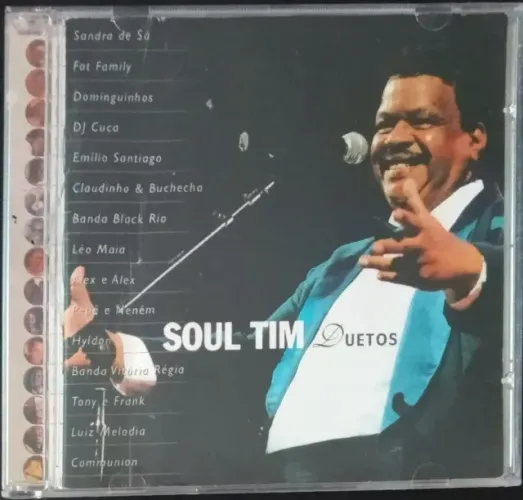 CD Musical - Tim Maia - Soul Tim- Duetos - Ano 2000
