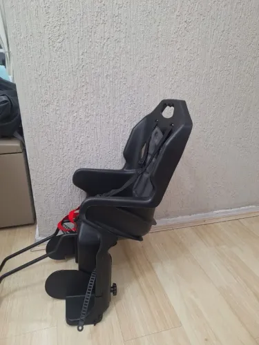 Cadeira para bicicleta cadeirinha de bicicleta infantil traseira (fixada no bagageiro ou n