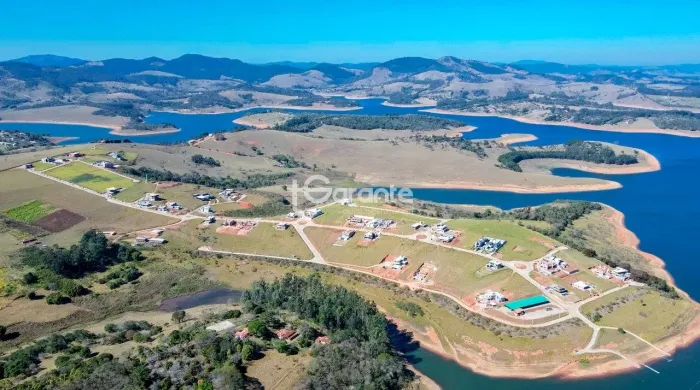 Terreno Joanópolis na represa Jaguari com 1.010 m² topografia plana e pronto para construi