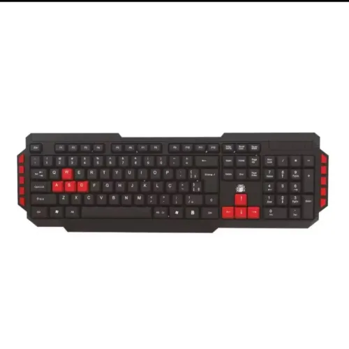 Teclado Gamer Start 2.0 Qwerty Português Cabo<br>1,5m 5+ Gamer