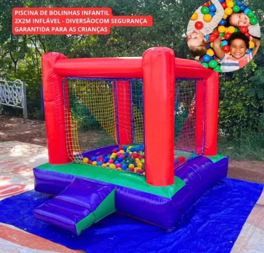 Piscina de bolinha para festa - aluguel