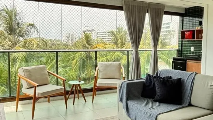 Paiva - apartamento Mobiliado - Alto Padrão - 127m² - 4 suítes - Paradiso 