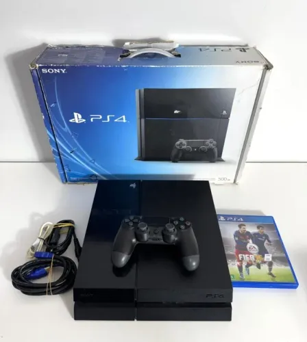 ps4 fat 2 tb completo passo cartao