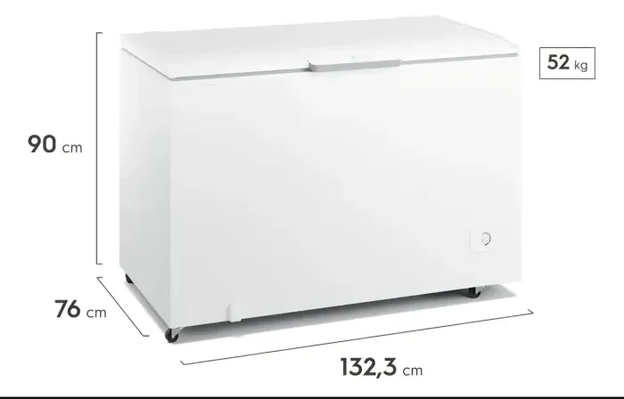 Freezer Horizontal Electrolux 400l Inverter Hi440 Branco - Novo!