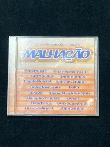 CD original - Trilha Sonora Malhação 2003/2004