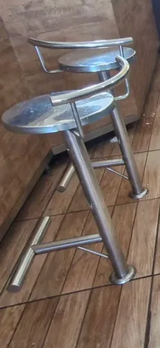 Bancos giratório inox 304 bar molhado piscina etc