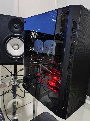 PC Dual Xeon 24/48 Cores | 64GB RAM | RX 6600 XT Red Devil | NVMe 1TB | Fonte 1000W