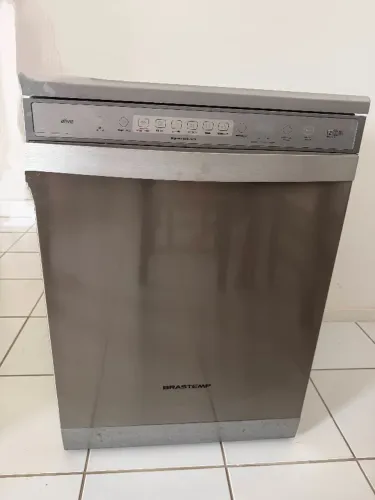 Máquina de lavar louça- Brastemp 12 funções INOX