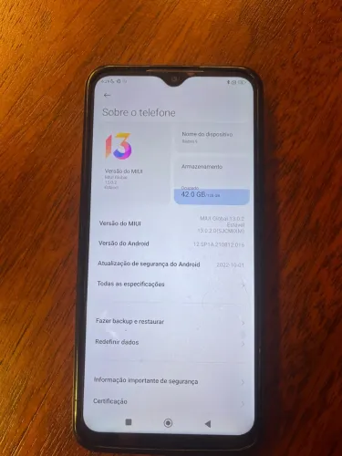 Smartphone Redmi 9 128Gb memória e 6Gb ram