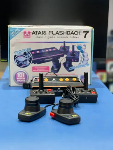 ATARI FLASHBACK 7 - CLÁSSICO RETRÔ | 101 JOGOS NA MEMÓRIA | LOJA FÍSICA