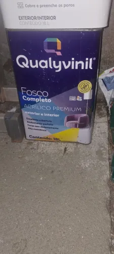 Tinta branco fosco 18 litros