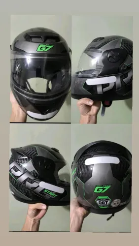 Capacete seminovo, Tam 58