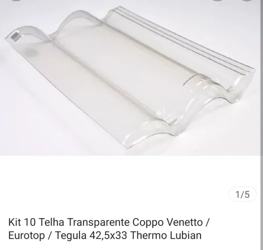 Telhas transparentes