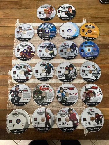 Jogos originais PS2 de esportes. R$19 cada ou 5 por R$85. Envio OLX PAY