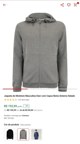 Casaco básico masculino