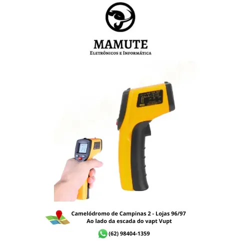 Termômetro Digital Infravermelho Industrial Laser Bomvink BOM 6701