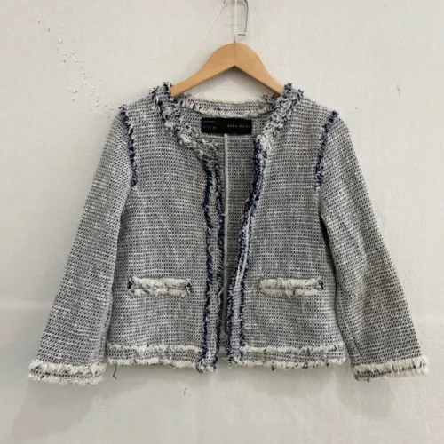 Jaqueta Zara Feminina, Tamanho P - Usado