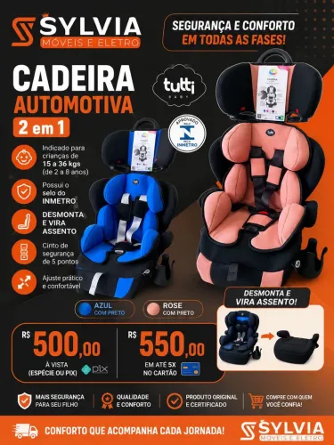 Cadeirinha altomotiva
