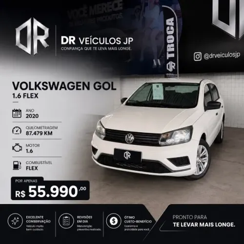 Volkswagen Gol Geração VII MSI 1.6 8V Flex Mec. 4P 2020