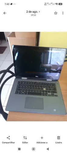 Estou vendendo esse notebook para retirada de peças