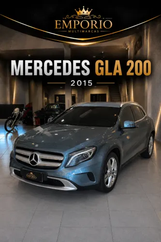 Mercedes-Benz GLA 200 Adv. 1.6/1.6 TB 16V Flex Aut. 2015