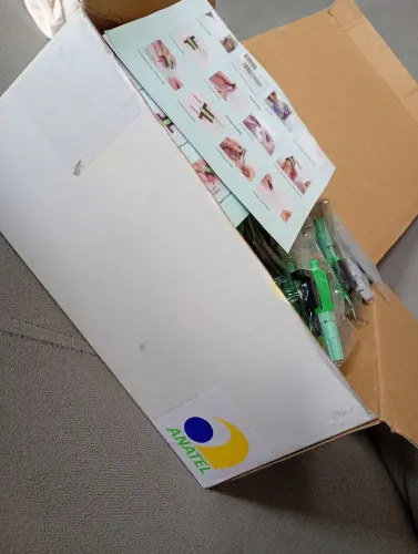 Conector de campo SC/APS pra fibra óptica