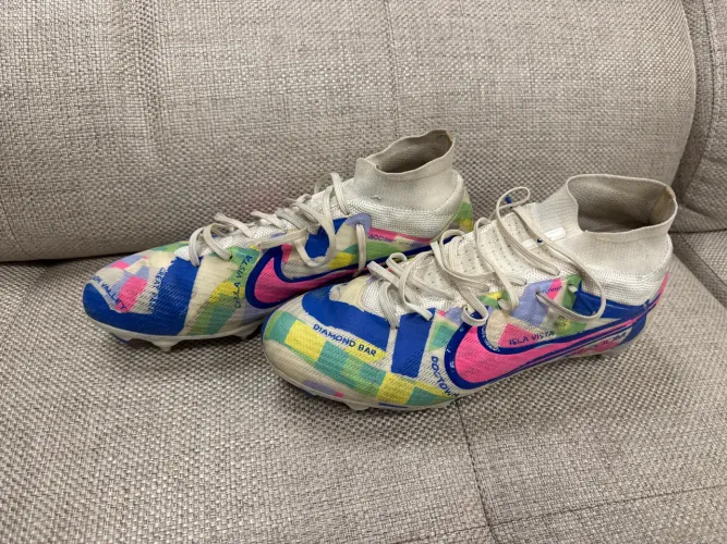 Chuteira nike mercurial campo trava mista elite