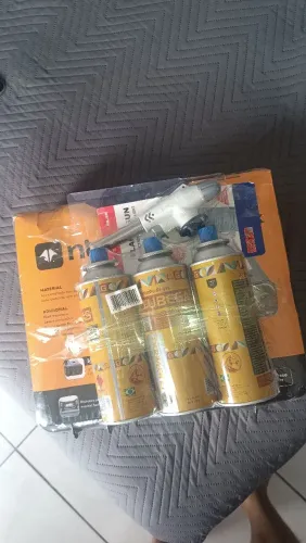 Kit camping fogareiro