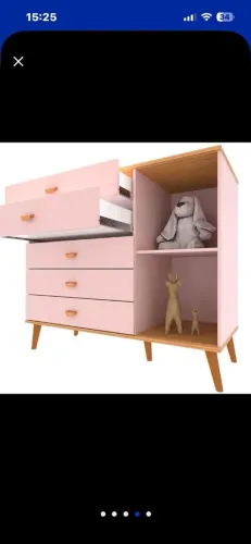 Vendo cômoda Rosa nunca usada