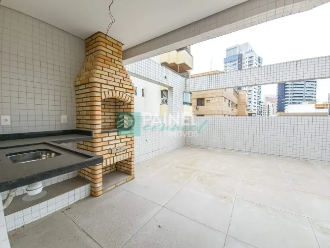 Apartamento residencial à venda no Boqueirão, Santos, com 2 suítes e varanda gourmet