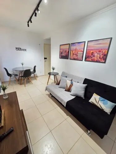 Apartamento Mobiliado próximo SESI, Região Central Franca SP, Completo pra Morar