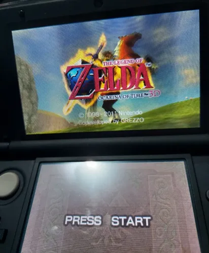 Nintendo 3DS xl Azul Desbloqueado com loja free