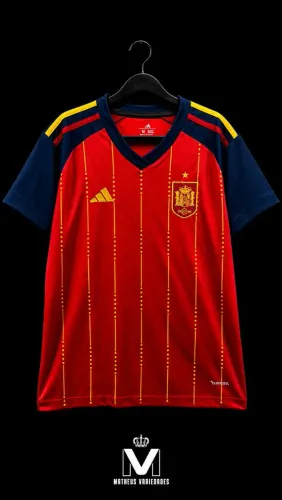 Camisa Copa do Mundo Espanha