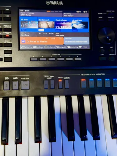 Teclado SX720 Já Vai com Pack de Samples atualizado e com Capa