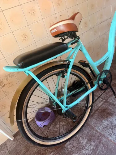 Bicicleta aro 29 mau foi usada estilo retrô