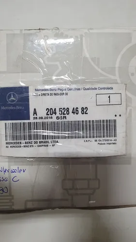 Mercedes classe C c180 w204 mangueira intercooler