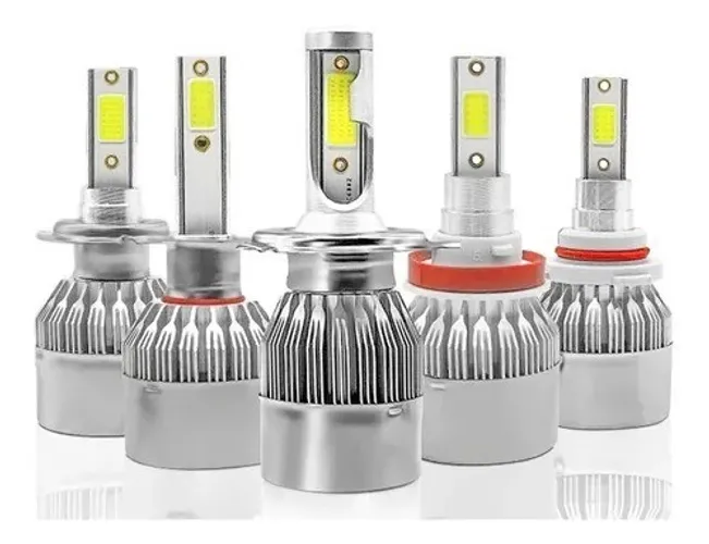 Kit Lampada Led 72w 6000k 7200 Lumens Super Branca