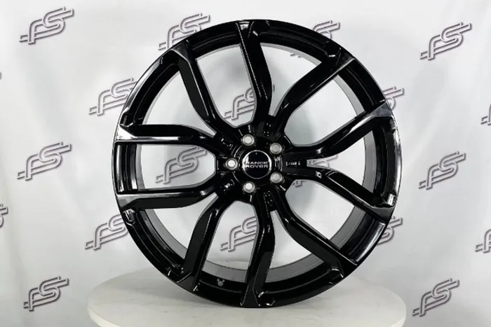 Jogo De Rodas Range Rover Preto Brilhante 5x108 - 22x9