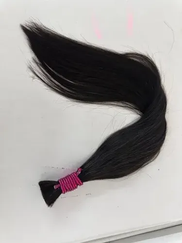 Cabelos humanos/liso de 65 cm 