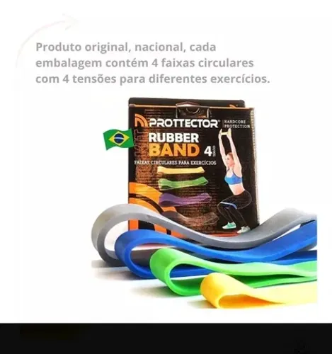 Mini band reforçada 4 tensões 