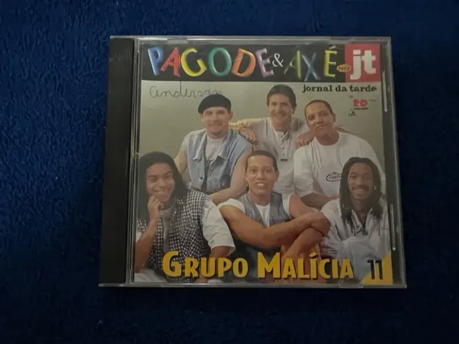Cd pagode grupo malícia original coletânea jt