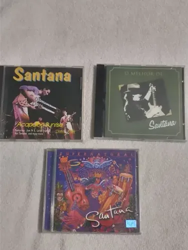 CDs Santana 3 peças 