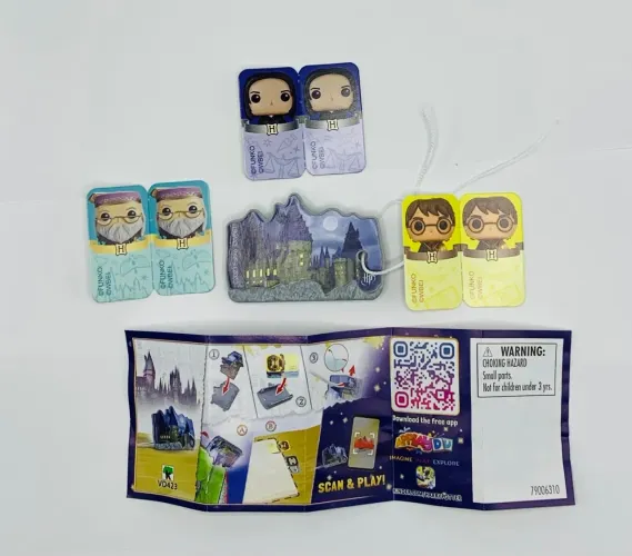 Coleção Kinder Ovo Harry Potter EUA