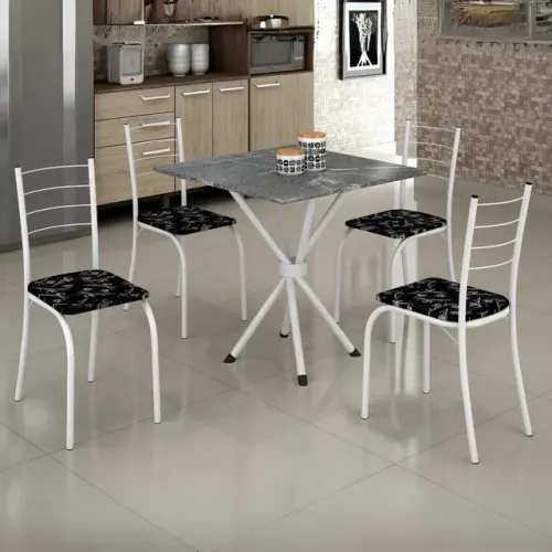 Mesa 4 Cadeiras Rio !! Tt6262m
