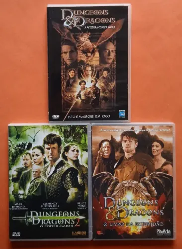 Dvd Dungeons & Dragons - Trilogia