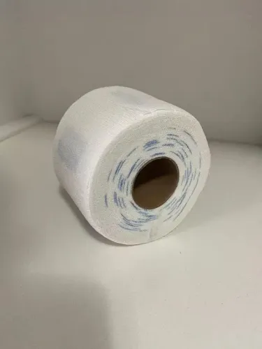 gola higiênica branca barbearia salão beleza1 rolo c/100fls