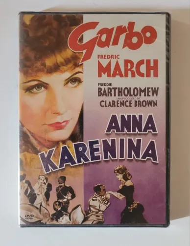 DVD - Anna Karenina 1935 - Greta Garbo / Fredric March NOVO LACRADO