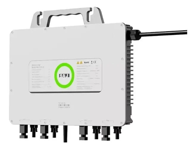 De R$ 1698 MICROINVERSOR SAJ 2,25KWp INVERSOR SOLAR