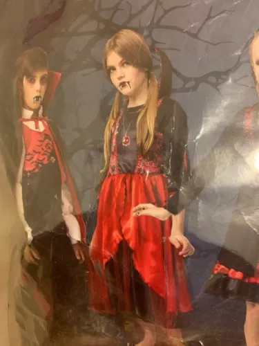 Fantasia de vampira e vampiro