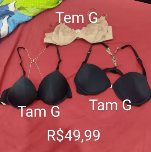Lote com 3 soutien Tam G e 4 soutien Tam P